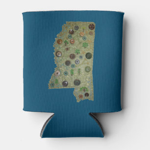 Mississippi Staat Parks Coozie! Dosenkühler