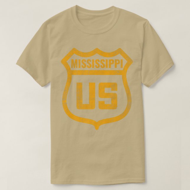 Mississippi - Unwetter auf der US-Autobahn T-Shirt (Design vorne)