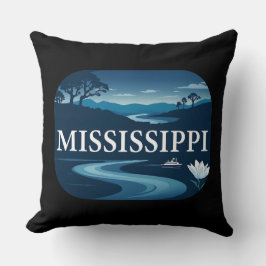 Mississippi USA Kissen