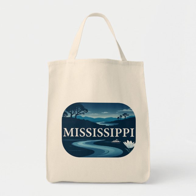 Mississippi USA Tragetasche (Vorne)