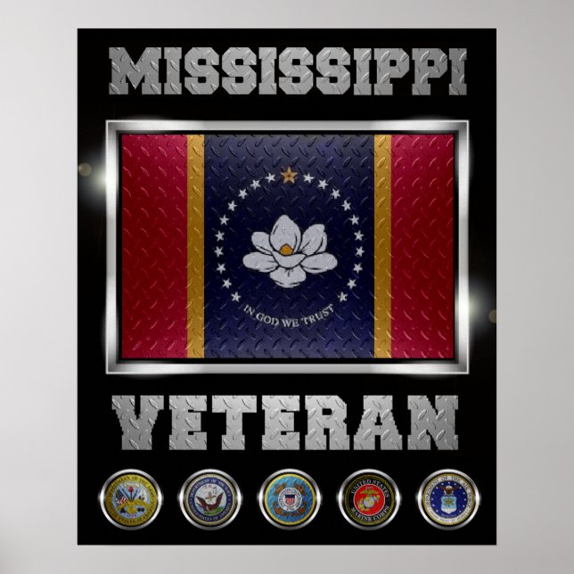 Mississippi Veteran Poster (Vorne)