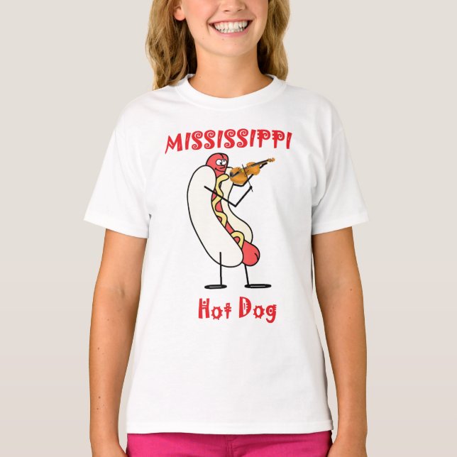 Mississippi-Würstchen T-Shirt (Vorderseite)