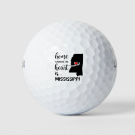 Mississippi Zuhause ist das Herz Golfball