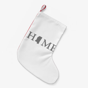Mississippi Zuhause Word Strumpf Weihnachten Kleiner Weihnachtsstrumpf