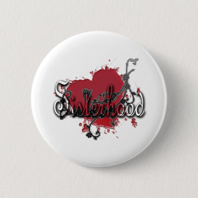MissMissyLues Sisterhoodgrunge-Button Button (Vorderseite)