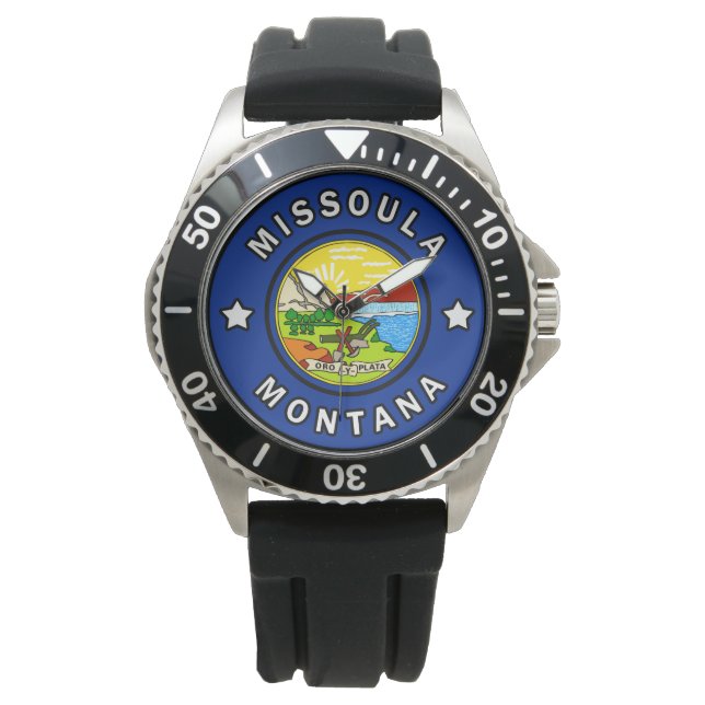 Missoula Montana Armbanduhr (Vorderseite)