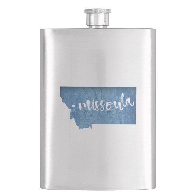 Missoula, Montana Flachmann (Vorderseite)