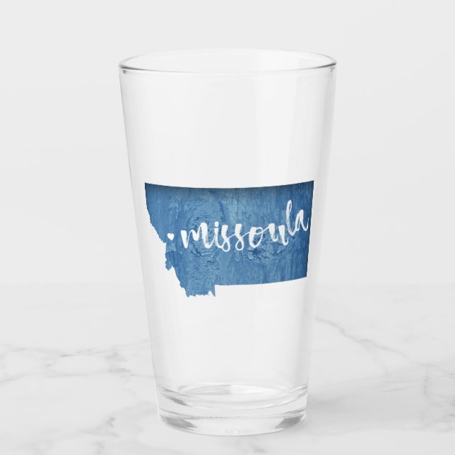 Missoula, Montana Glas (Vorderseite)