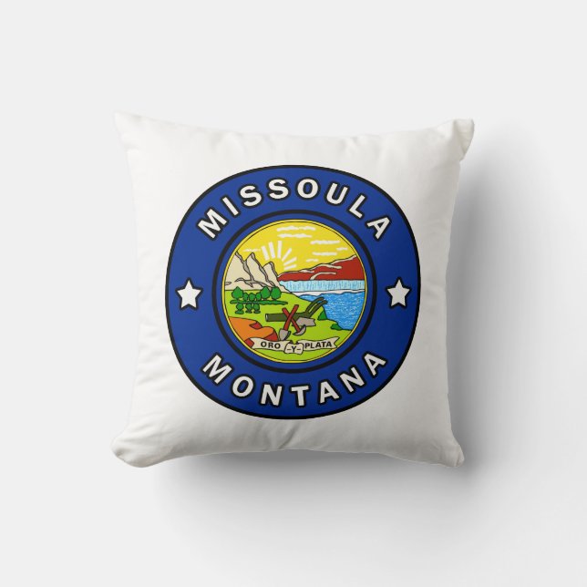Missoula Montana Kissen (Vorderseite)