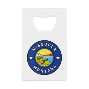 Missoula Montana Kreditkarten Flaschenöffner