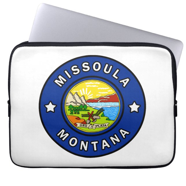 Missoula Montana Laptopschutzhülle (Vorderseite)