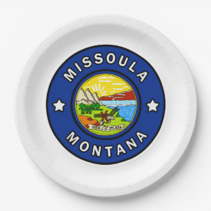 Missoula Montana Pappteller