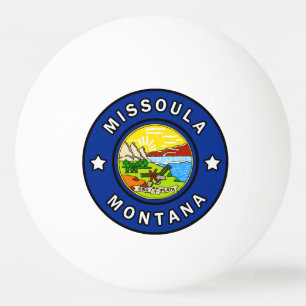Missoula Montana Tischtennisball