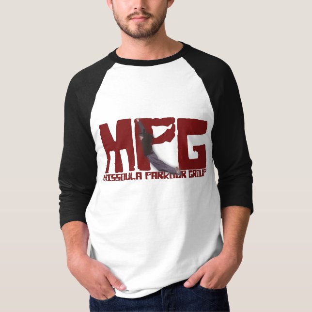 Missoula Parkour Gruppen-Logo-Shirt T-Shirt (Vorderseite)