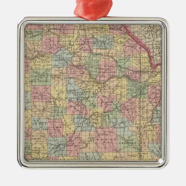 Missouri 10 silbernes ornament (Vorne)