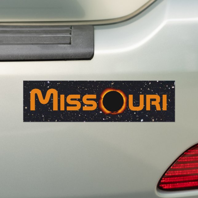 Missouri 2024 Gesamtsolarausstoß Autoaufkleber (Auf Auto)