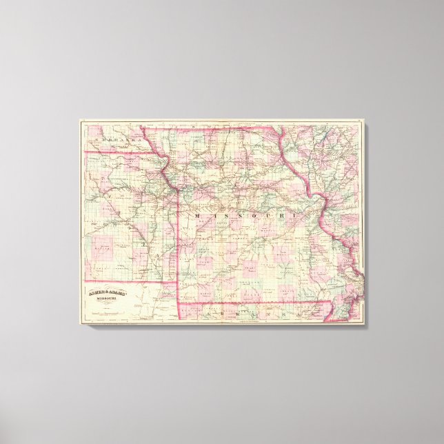 Missouri 5 leinwanddruck (Vorderseite)