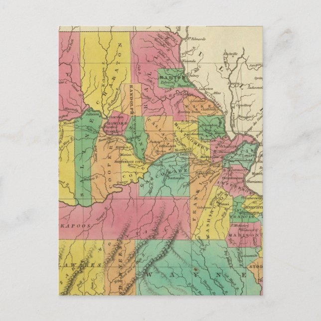 Missouri 5 postkarte (Vorderseite)