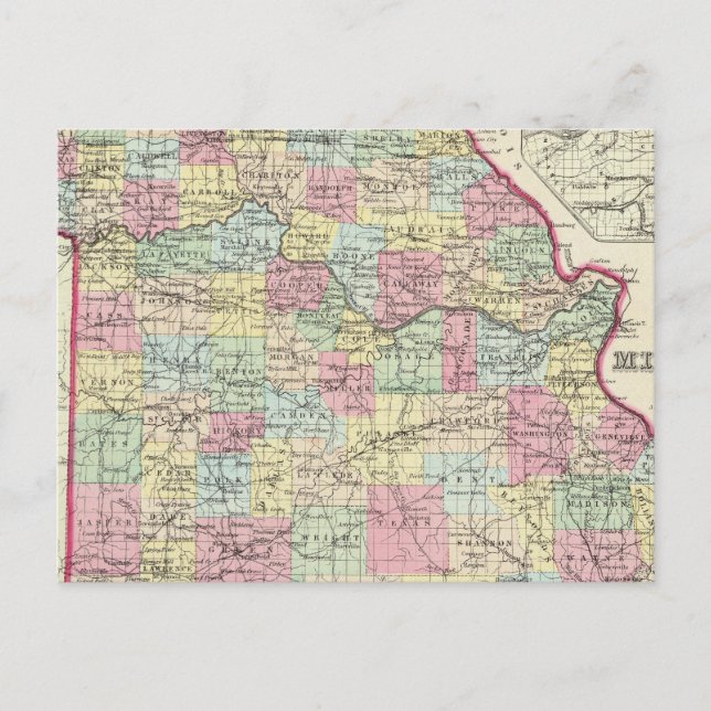 Missouri 8 postkarte (Vorderseite)