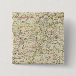 Missouri, Arkansas, Kentucky, Tennessee Button