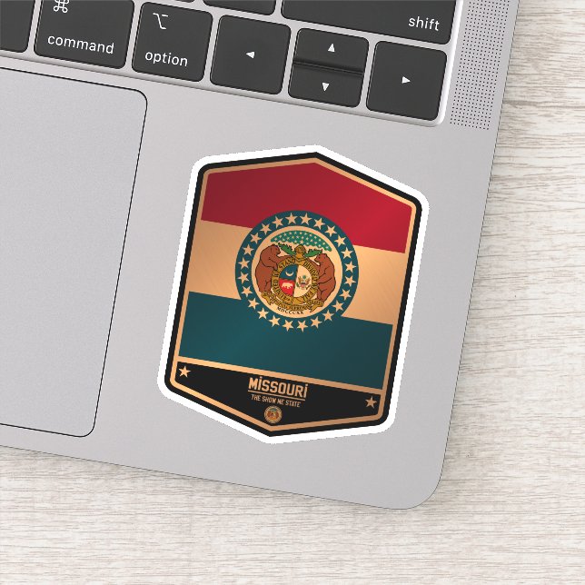 Missouri Aufkleber (Detail)