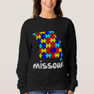 Missouri Autism Awareness Sweatshirt