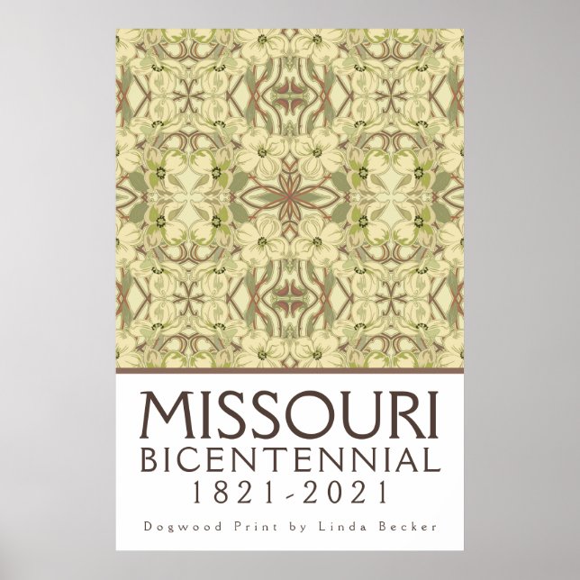 Missouri Bicentennial Dogwood Poster (Vorne)