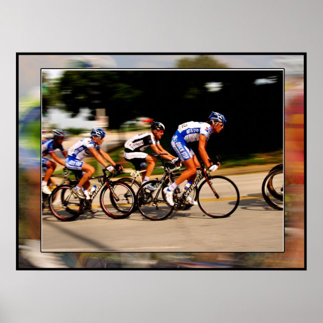 Missouri Cycling größere Druckgröße Poster (Vorne)