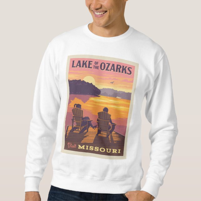 Missouri | Der Ozarksee Sweatshirt (Vorderseite)