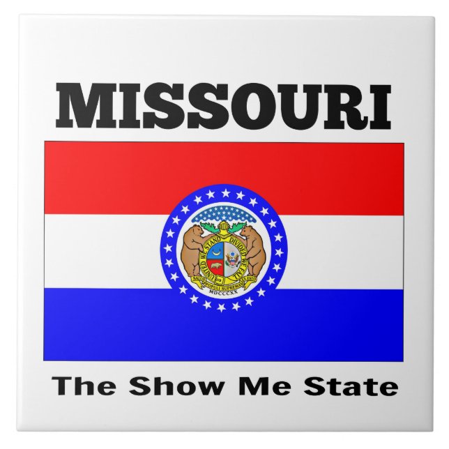 Missouri, der Staat, Fliese (Vorderseite)