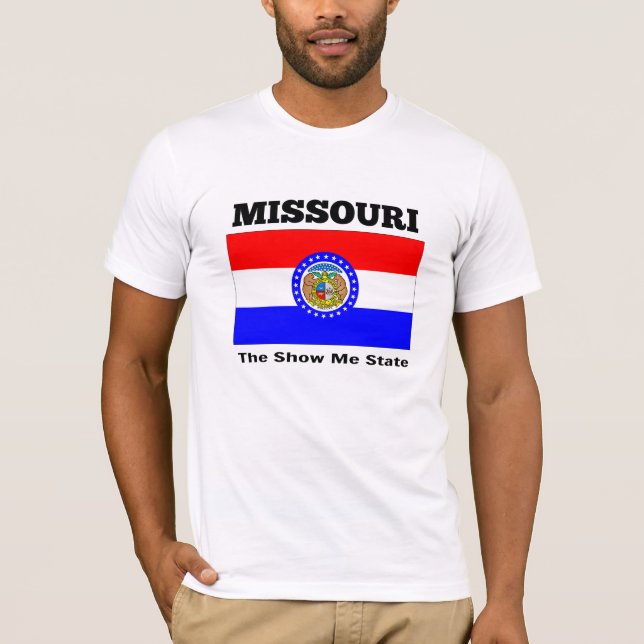 Missouri, der Staat "Show Me" T-Shirt (Vorderseite)