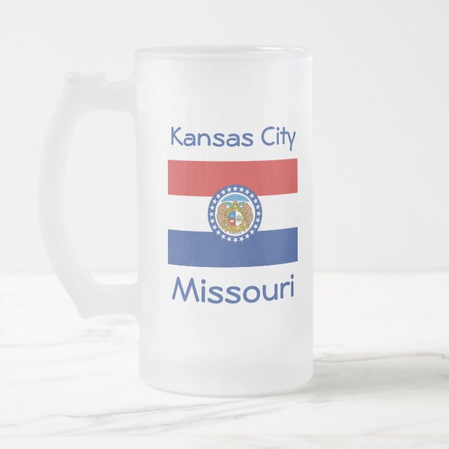Missouri Flag Map City Tasse (Links)