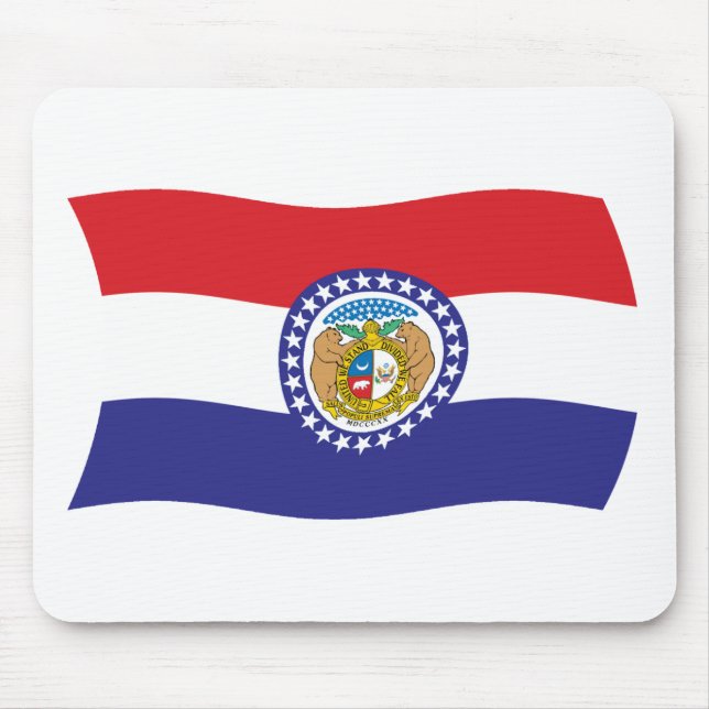 Missouri-Flag-Mauspad Mousepad (Vorne)