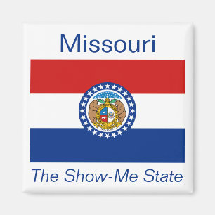 Missouri-Flaggen-Magnet Magnet