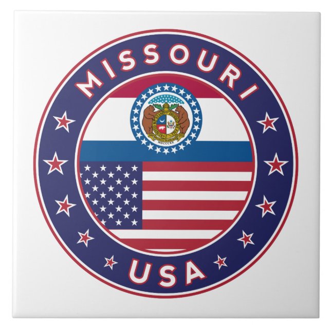 Missouri Fliese (Vorderseite)