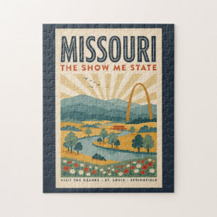 Missouri Gateway Arch Illustration Reise Kunst