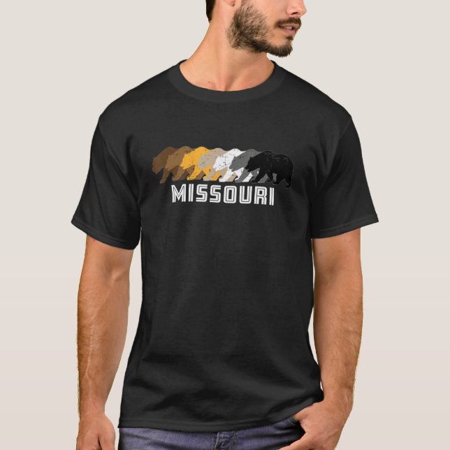 Missouri Gay Bear gestört T-Shirt (Vorderseite)