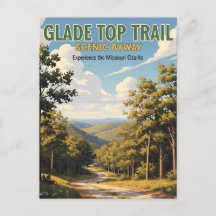 Missouri Glade Top Trail Landschaftlich