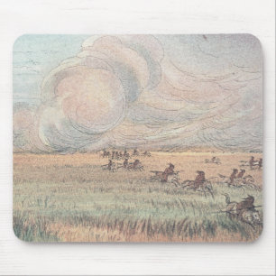 Missouri-Graslandfeuer Mousepad