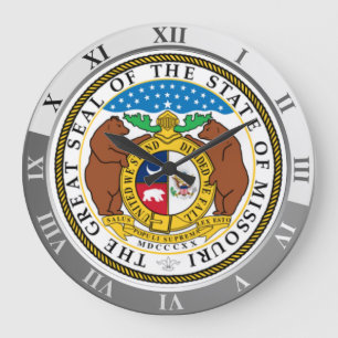 Missouri Große Wanduhr