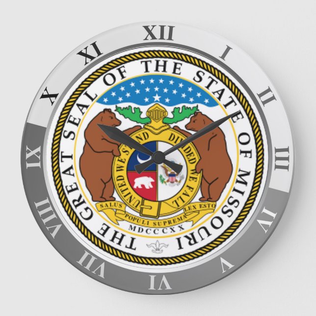 Missouri Große Wanduhr (Vorderseite)