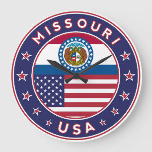 Missouri Große Wanduhr