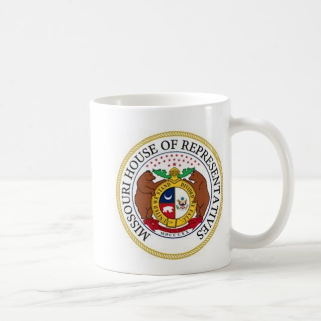 MISSOURI-HAUS DER VERTRETER KAFFEETASSE (Rechts)