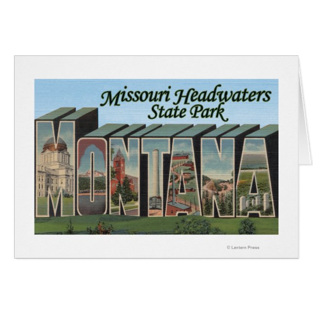 Missouri Headwaters Park, Montana (Devant horizontal)