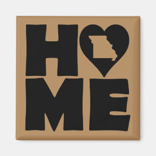 Missouri Home Heart State Kühlschrankmagnet