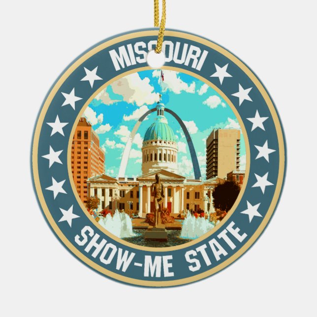 Missouri Keramik Ornament (Vorne)