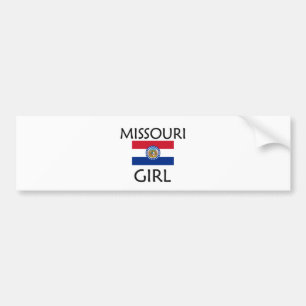 MISSOURI-MÄDCHEN AUTOAUFKLEBER