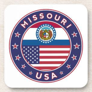 Missouri, Missouri Telefongehäuse, Missouri Aufkle Getränkeuntersetzer
