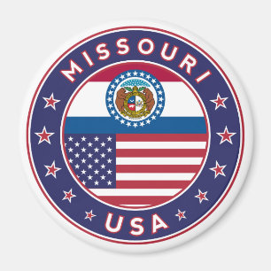 Missouri, Missouri Telefongehäuse, Missouri Aufkle Magnet