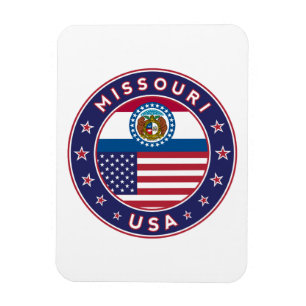 Missouri, Missouri Telefongehäuse, Missouri Aufkle Magnet